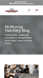 Mobile Screenshot of blog.mcmurrayhatchery.com